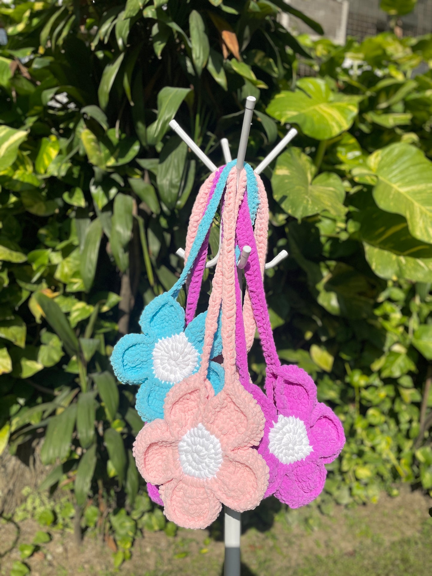 Chunky Flower Bag