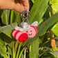 Valentine Honeybee keychain