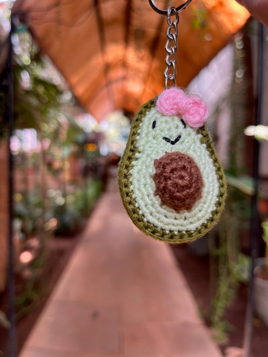 Avocado Keychain