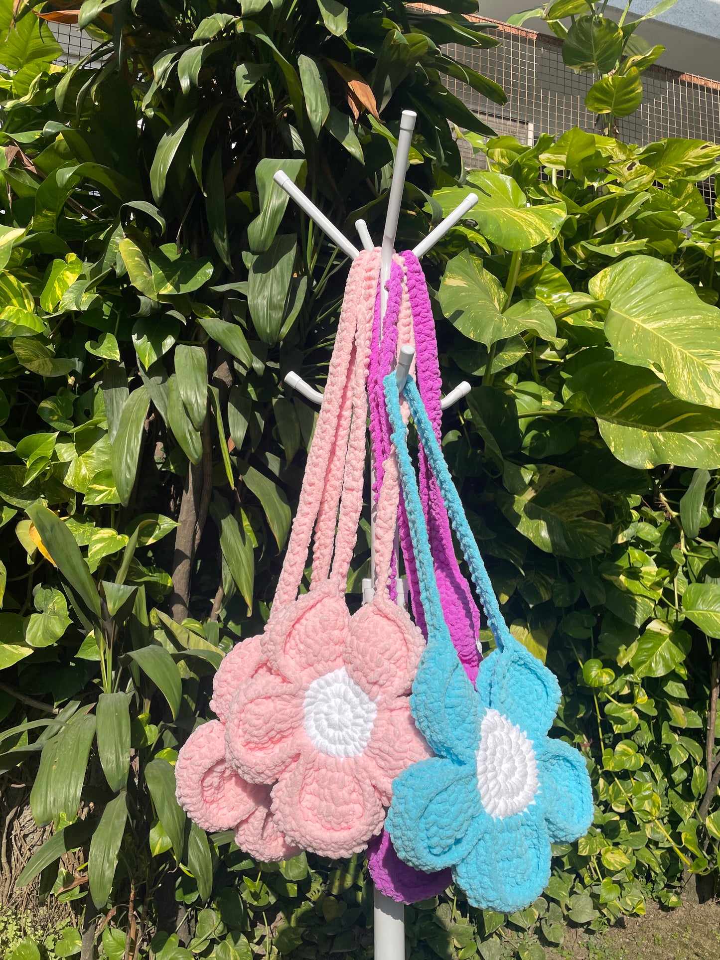 Chunky Flower Bag