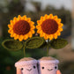 Sunflower Pot