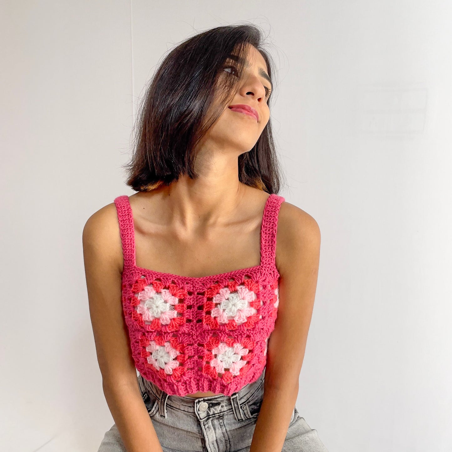 Patchwork Crop Top