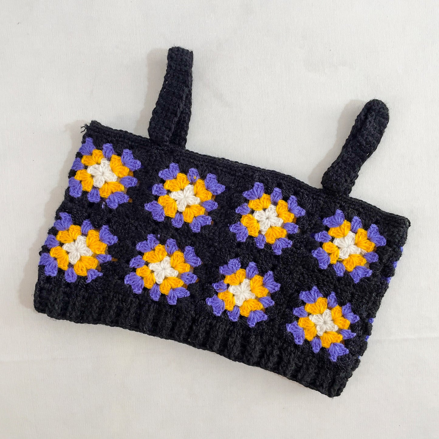 Granny Patchwork Crop Top