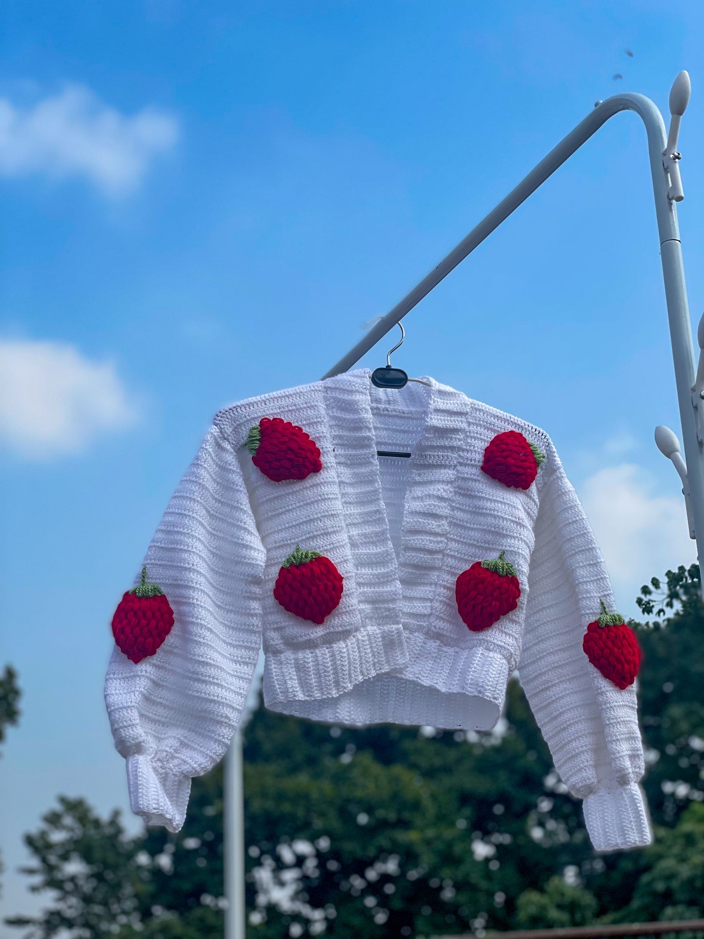 Strawberry Cardigan