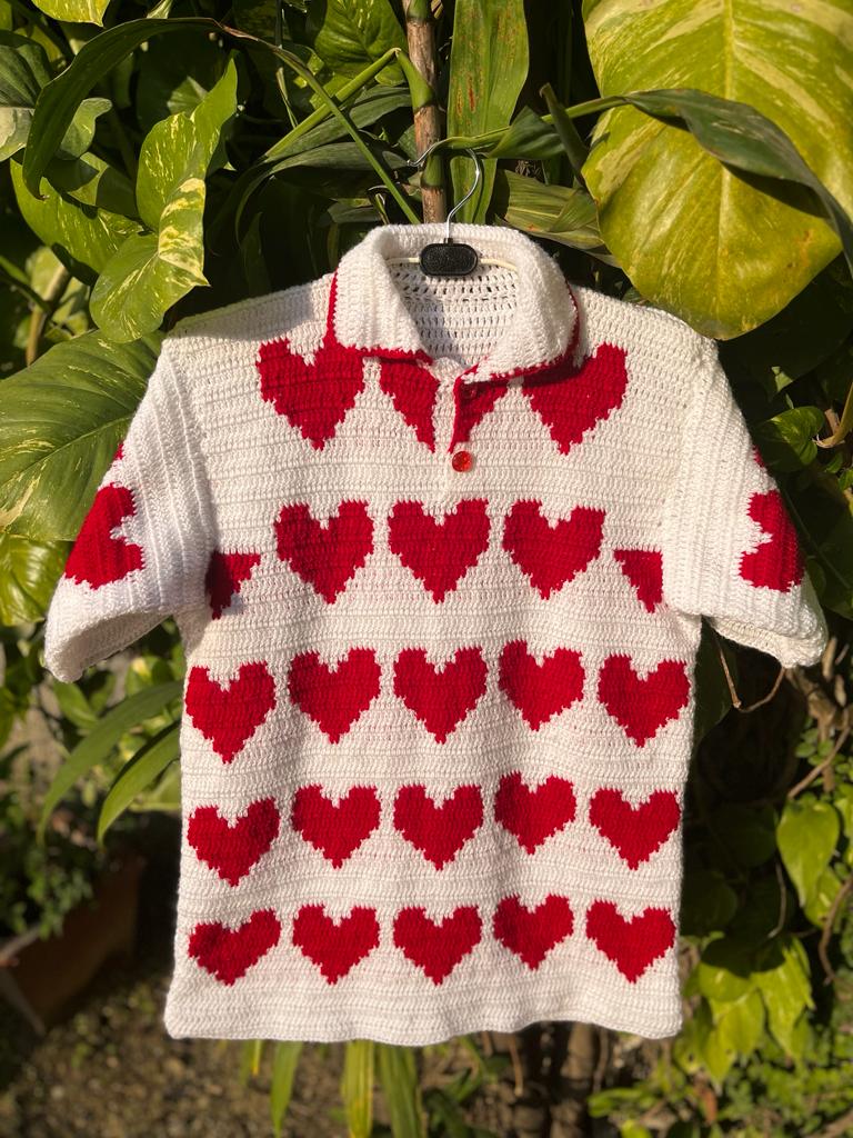 Heart Polo Shirt